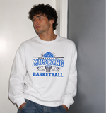 montessori boys basketball crewneck sweatshirt (4 color options)