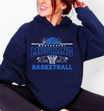 montessori boys basketball hooded sweatshirt (4 color options)