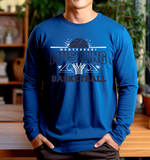 montessori boys basketball long sleeve tee (4 color options)