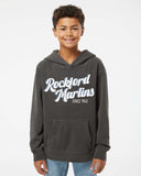 marlins 2025 youth & adult pigment dyed unisex hoodie