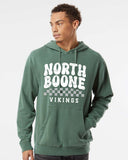 nbhs ADULT pigment dyed hooded sweatshirt (3 colors, 6 designs)