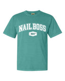 NAIL BOSSES UNITED unisex garment dyed tee