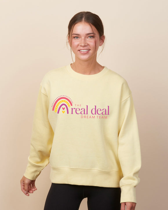 RDDT ladies boxy crew (3 colors)