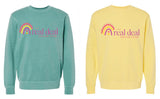 RDDT unisex pigment dyed crewneck sweatshirt (3 colors)