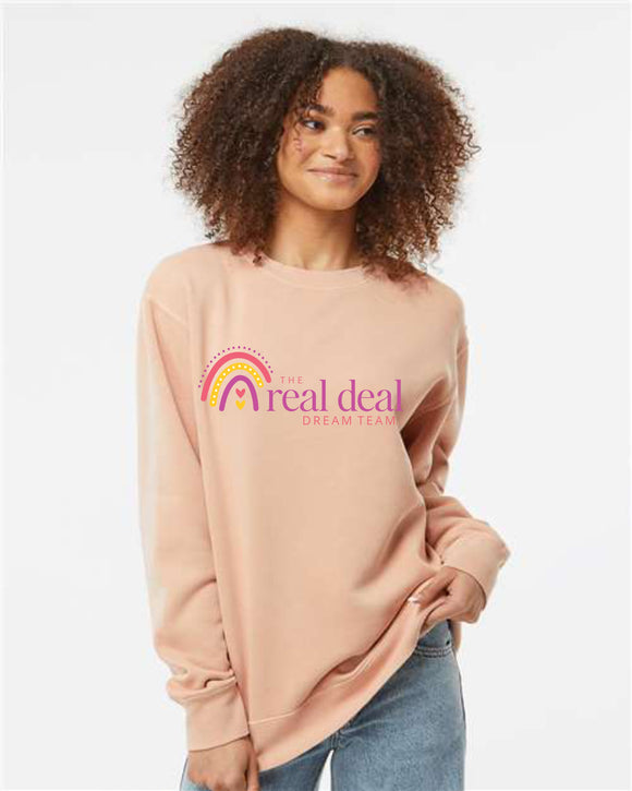 RDDT unisex pigment dyed crewneck sweatshirt (3 colors)