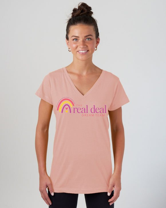 RDDT ladies relaxed v-neck (3 colors)