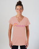 RDDT ladies relaxed v-neck (3 colors)