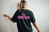 team ambition 2026 garment washed unisex tee (2 colors, 2 designs)