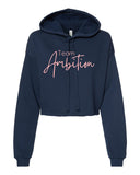 NEW! TEAM AMBITION ladies crop hoodie (3 colors)