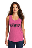 team ambition 2026 ladies triblend racerback (2 colors)