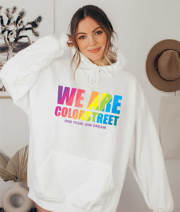 WE ARE COLORSTREET white unisex hoodie