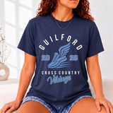 guilford xc unisex short sleeve tee (3 colors, 4 designs)