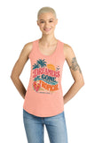dreamers aruba ladies triblend racerback tank