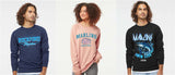 marlins 2023 youth crewneck sweatshirt