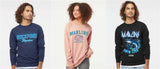 marlins 2023 adult lightweight crewneck sweatshirt
